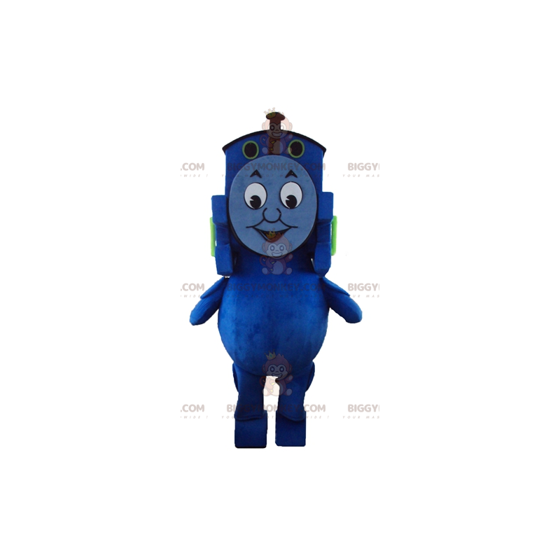 Costume da mascotte BIGGYMONKEY™ della famosa locomotiva dei cartoni  animati Thomas