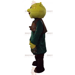 Στολή μασκότ BIGGYMONKEY™ του Σρεκ, του διάσημου πράσινου