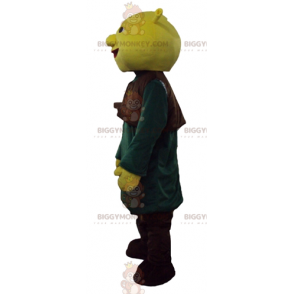 BIGGYMONKEY™ mascottekostuum van Shrek de beroemde cartoon