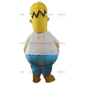 Homer Simpson Beroemd stripfiguur BIGGYMONKEY™ mascottekostuum