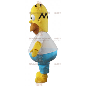 Homer Simpson Beroemd stripfiguur BIGGYMONKEY™ mascottekostuum