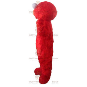 Traje de mascote BIGGYMONKEY™ de Elmo, o famoso boneco vermelho