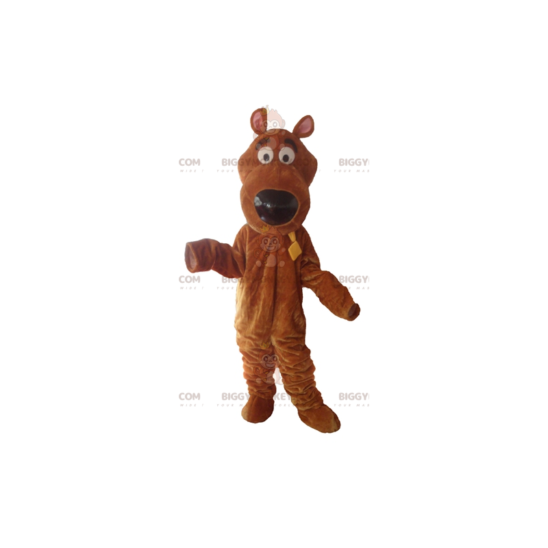 Scoubidou Famous Cartoon Dog BIGGYMONKEY™ Mascot Costume –