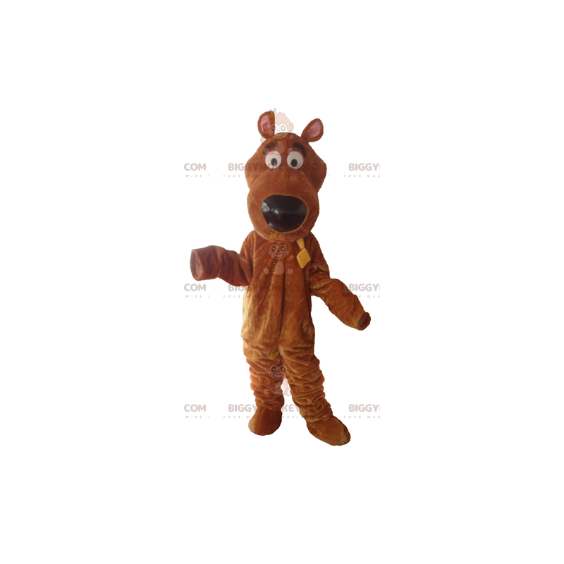 Scoubidou Famous Cartoon Dog BIGGYMONKEY™ Mascot Costume -