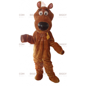 Scoubidou Famous Cartoon Dog BIGGYMONKEY™ Mascot Costume –