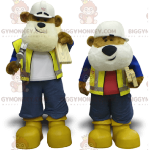 2 mascotes do urso funileiro BIGGYMONKEY™s – Biggymonkey.com