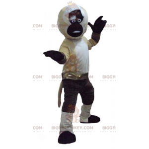 Kostium maskotka Master Monkey Kung Fu Panda BIGGYMONKEY™ -