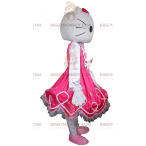 BIGGYMONKEY™ Hello Kitty beroemde cartoon witte kat mascotte