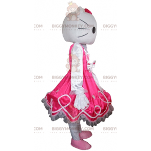 BIGGYMONKEY™ Hello Kitty famoso costume da mascotte del gatto