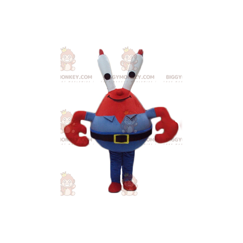 Costume de mascotte BIGGYMONKEY™ de Monsieur Crabs crabe rouge