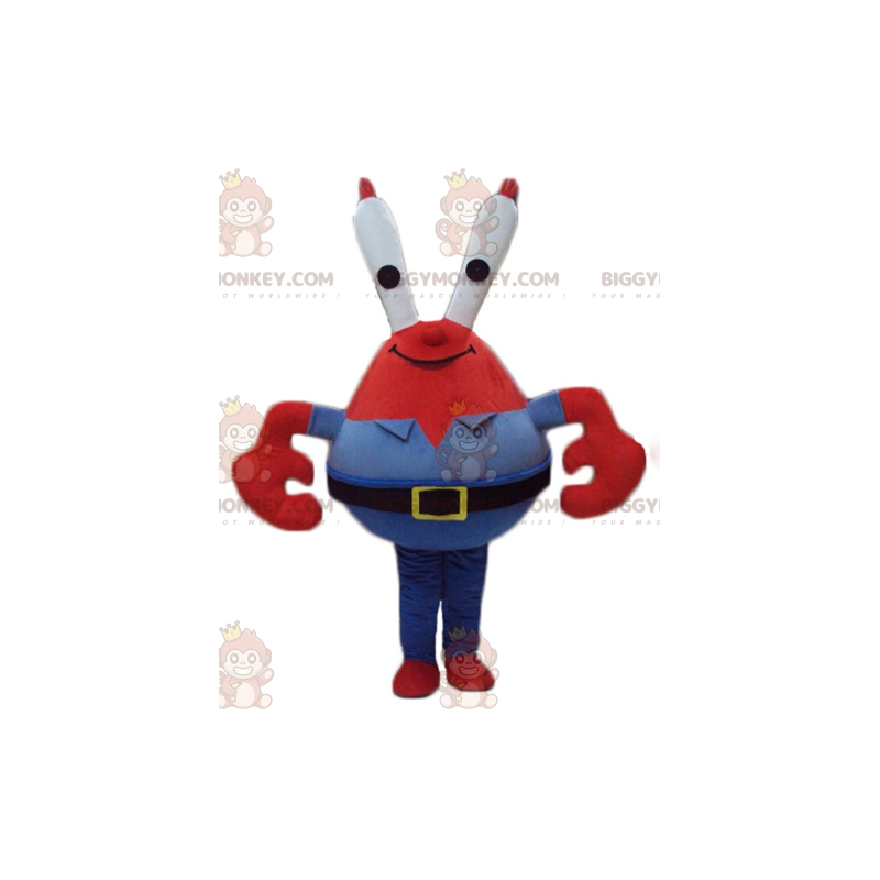 Mr. Crabs Famoso disfraz de mascota de cangrejo rojo