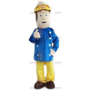 Costume de mascotte BIGGYMONKEY™ d'homme de capitaine de