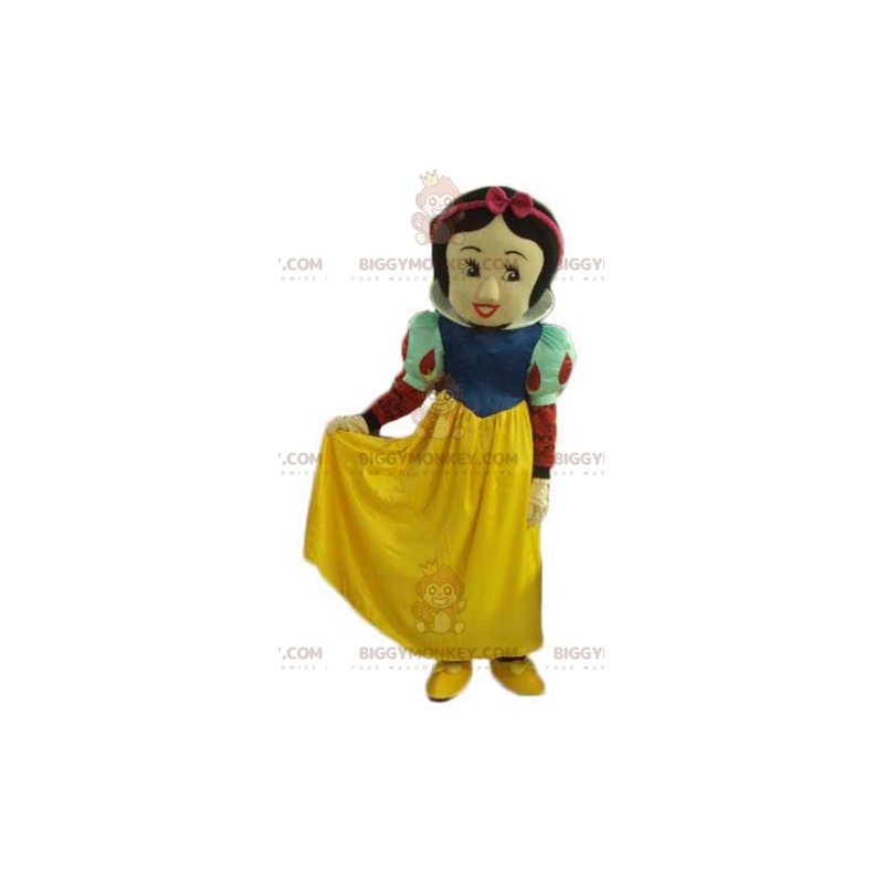 Costume de mascotte BIGGYMONKEY™ de Blanche neige princesse