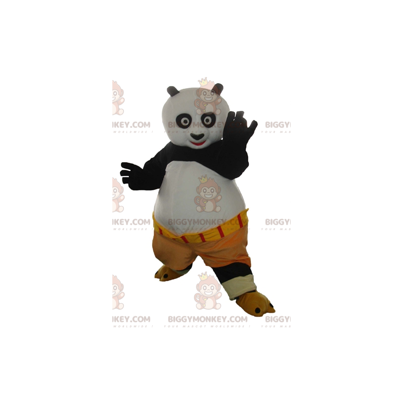 Costume de mascotte BIGGYMONKEY™ de Po le panda du dessin animé