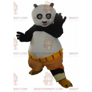 BIGGYMONKEY™ mascot costume of Po the famous panda from the