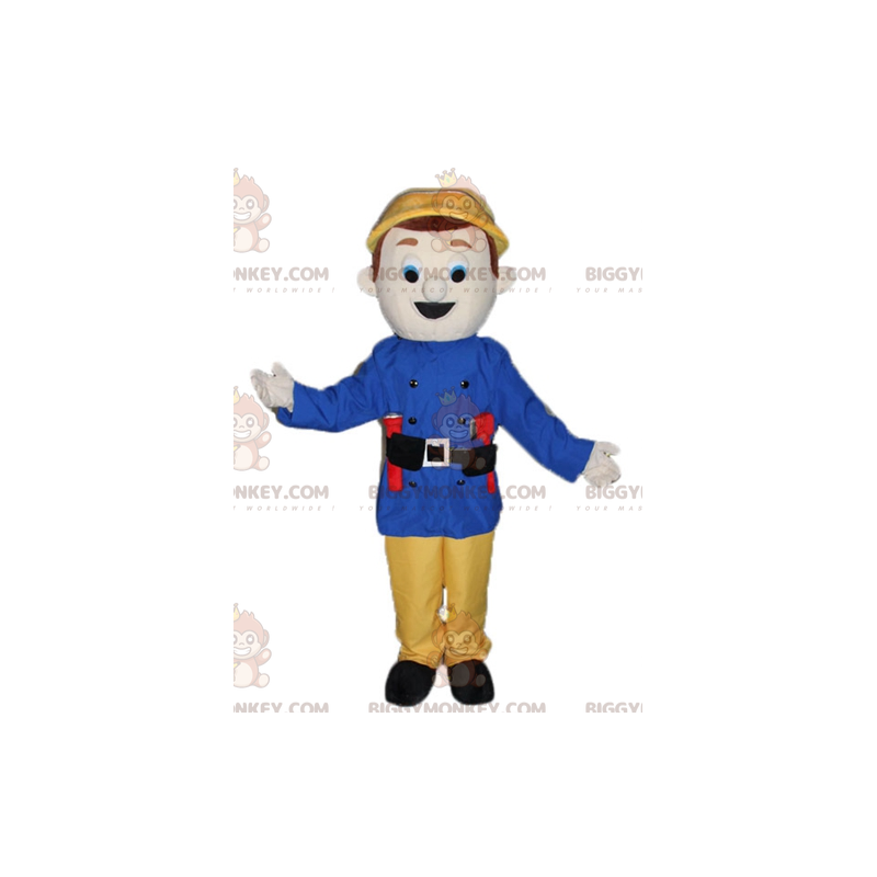 Costume de mascotte BIGGYMONKEY™ d'homme de gardien de pompier