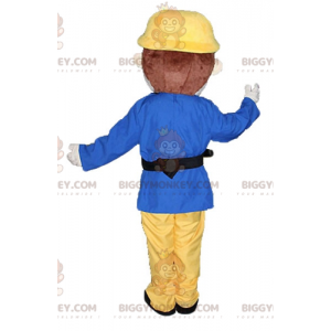 Costume de mascotte BIGGYMONKEY™ d'homme de gardien de pompier