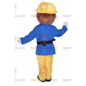 Fireman Watchman BIGGYMONKEY™ Mascot Costume - Biggymonkey.com