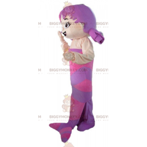 Beautiful and Feminine Pink and Purple Mermaid BIGGYMONKEY™