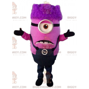 BIGGYMONKEY™ Pink Minion maskot Kostým opovrženíhodná postava –