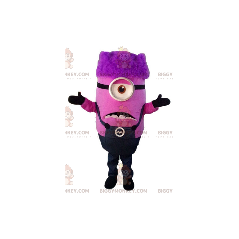 BIGGYMONKEY™ Disfraz de mascota Minion rosa Despicable Me