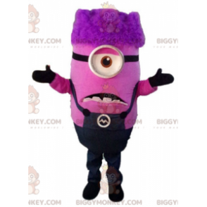 BIGGYMONKEY™ Pink Minion Mascot -asu Despicable Me Character -
