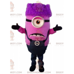 Traje de mascote BIGGYMONKEY™ Pink Minion Personagem Meu