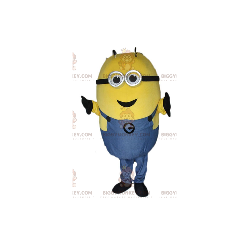 Minion Famous Cartoon Gul Character BIGGYMONKEY™ maskotkostume