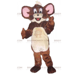 BIGGYMONKEY™ costume mascotte di Jerry il famoso topo marrone