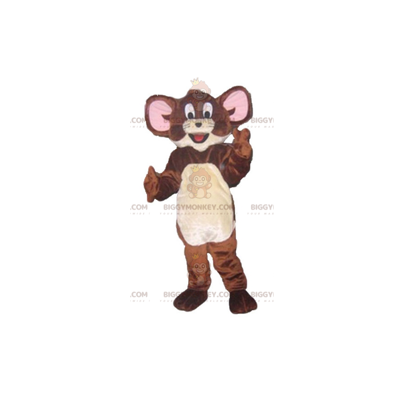 BIGGYMONKEY™ maskot kostume af Jerry den berømte Looney Tunes