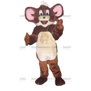 BIGGYMONKEY™ costume mascotte di Jerry il famoso topo marrone