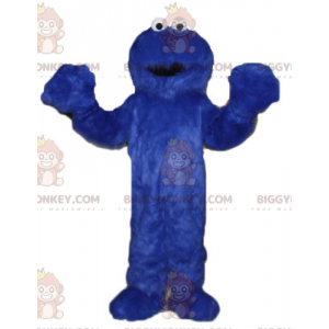 Costume de mascotte BIGGYMONKEY™ d'Elmo de Grover de la série