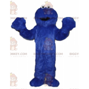 Costume de mascotte BIGGYMONKEY™ d'Elmo de Grover de la série