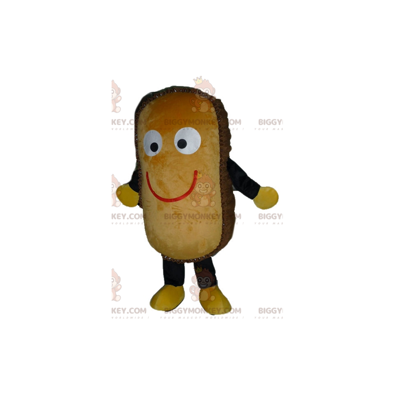 Giant Smiling Brown Cake Topper BIGGYMONKEY™ Mascot Costume –