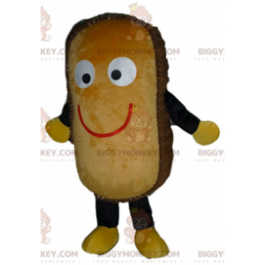 Giant Smiling Brown Cake Topper BIGGYMONKEY™ Mascot Costume –