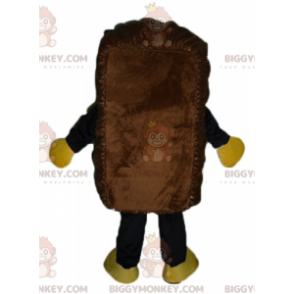 Giant Smiling Brown Cake Topper BIGGYMONKEY™ Mascot Costume –