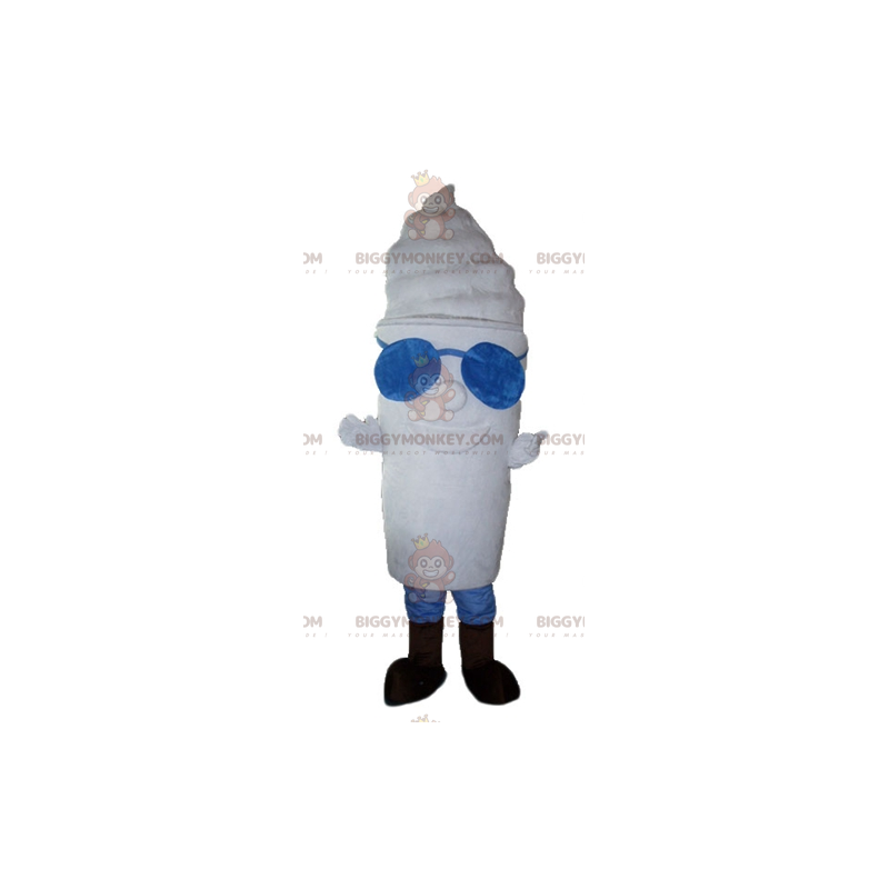 Costume da mascotte Giant Ice Cream Pot BIGGYMONKEY™ tutto