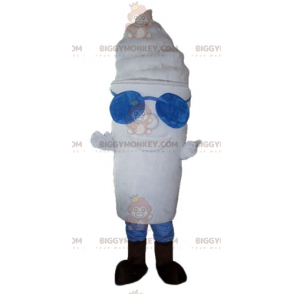 Costume de mascotte BIGGYMONKEY™ de pot de glace géant tout