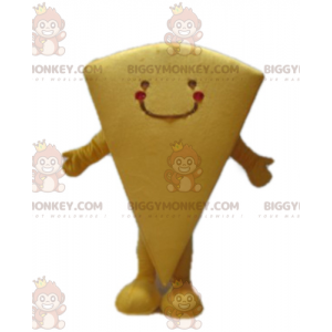 Gigantische gele taarttaart BIGGYMONKEY™ mascottekostuum -