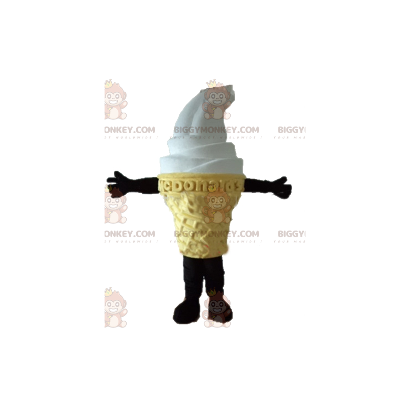 Mc Donald's Ice Cream Cone BIGGYMONKEY™ Mascot Costume -