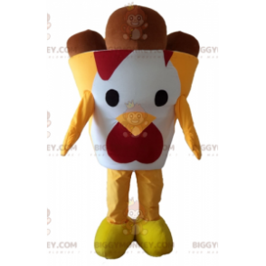 Fantasia de mascote BIGGYMONKEY™ de casquinha de sorvete de