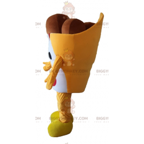 Chocolate Candy Ice Cream Cone BIGGYMONKEY™ Mascot Costume –