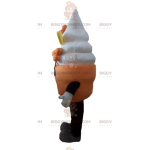Disfraz de mascota de cono de helado BIGGYMONKEY™ -