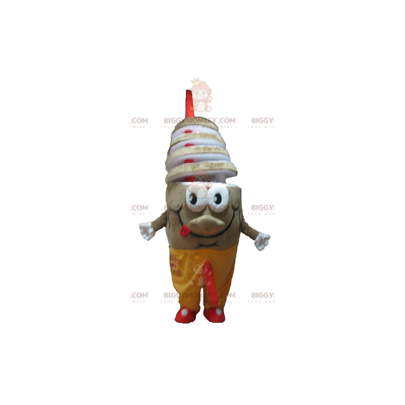 Fruitdrank BIGGYMONKEY™ mascottekostuum - Chips Stick