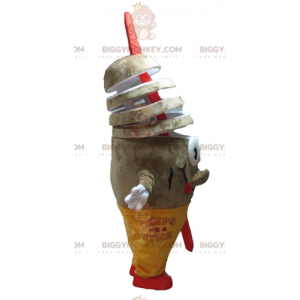 Traje de mascote de bebida de frutas BIGGYMONKEY™ - Chips Stick