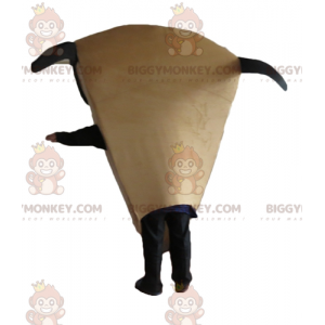 Costume de mascotte BIGGYMONKEY™ de part de pizza géante avec