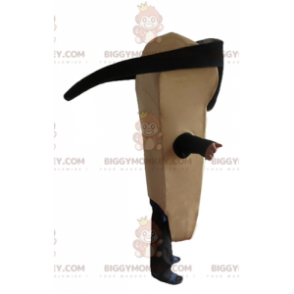 Giant Pizza Slice BIGGYMONKEY™ Mascot Costume with Sunglasses –