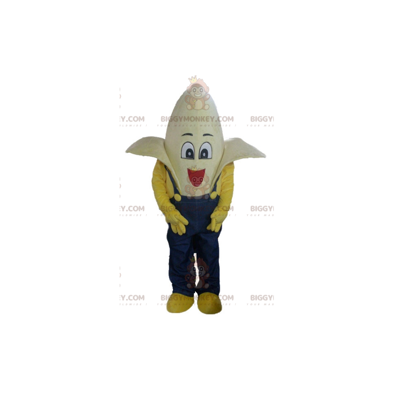 Costume da mascotte Giant Banana BIGGYMONKEY™ vestito con una