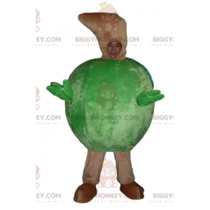 All Round Giant Green Apple BIGGYMONKEY™ maskottiasu -