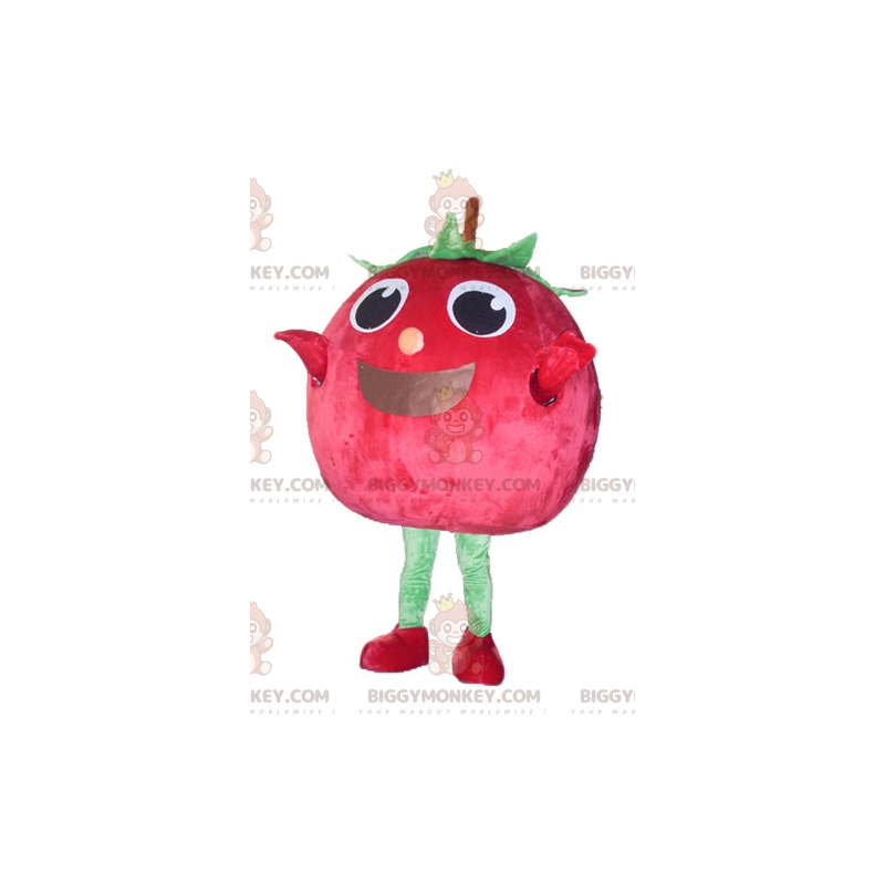 Costume de mascotte BIGGYMONKEY™ de cerise de fraise géante